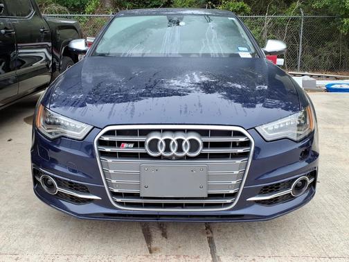 Estoril Blue Crystal Effect 2014 Audi S6 4.0T Prestige