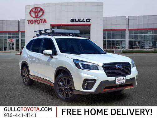 Crystal White Pearl 2021 Subaru Forester Sport