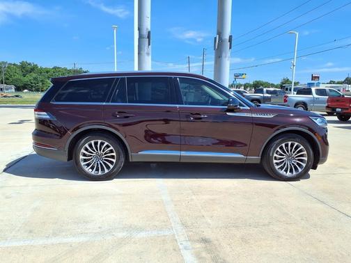 Red Metallic 2024 Lincoln Aviator Reserve RWD