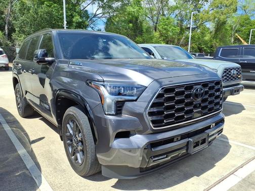 Magnetic Gray Metallic 2024 Toyota Sequoia Platinum