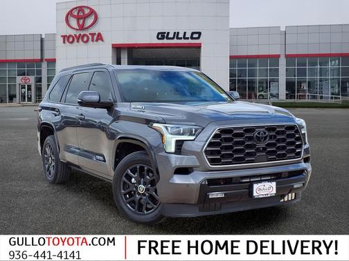 Magnetic Gray Metallic 2024 Toyota Sequoia Platinum