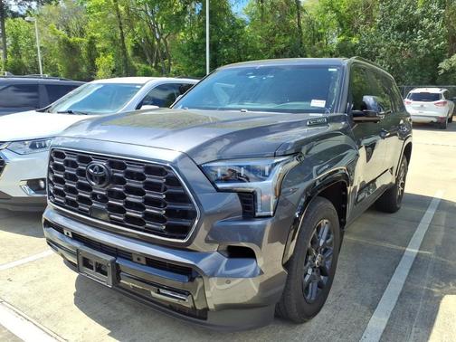 Magnetic Gray Metallic 2024 Toyota Sequoia Platinum