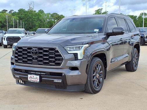 Magnetic Gray Metallic 2024 Toyota Sequoia Platinum