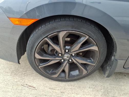 Sonic Gray Pearl 2020 Honda Civic Sport