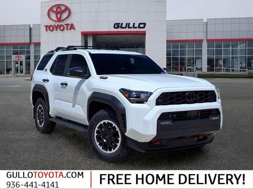 White 2026 Toyota 4Runner TRD Off Road