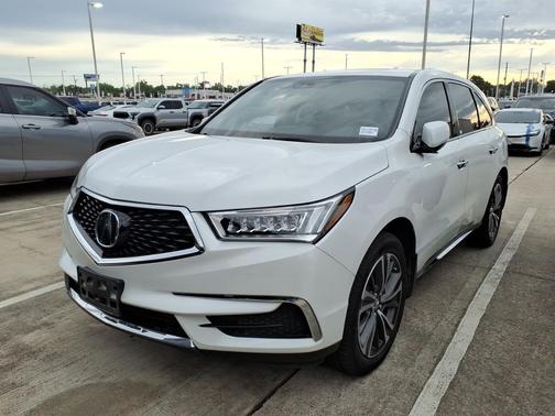 Platinum White Pearl 2020 Acura MDX 3.5L w/Technology Package