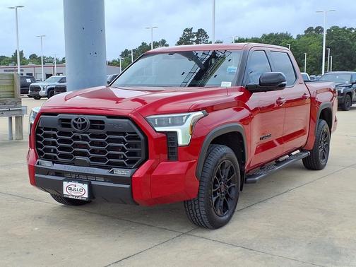 Supersonic Red 2025 Toyota Tundra Limited