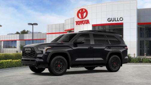 Black 2026 Toyota Sequoia TRD Pro