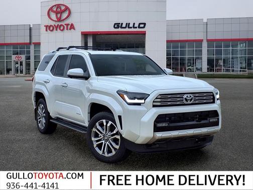 White 2026 Toyota 4Runner Limited