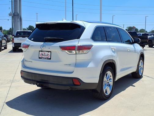 Blizzard Pearl 2016 Toyota Highlander Limited