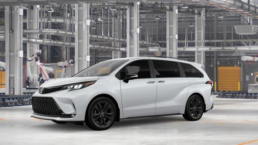 White 2026 Toyota Sienna XSE