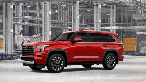 Red 2026 Toyota Sequoia Limited
