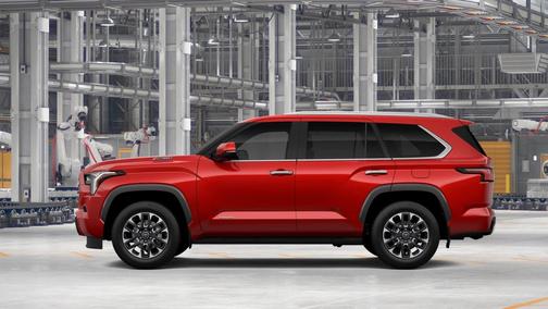 Red 2026 Toyota Sequoia Limited