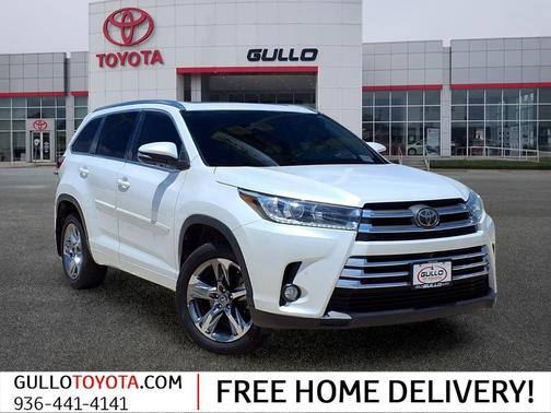 Blizzard Pearl 2018 Toyota Highlander Limited Platinum