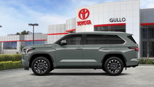 Gray 2026 Toyota Sequoia Limited