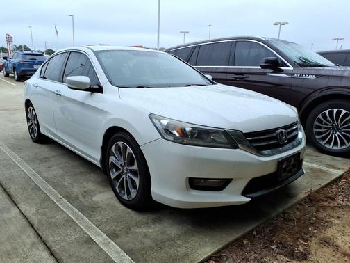White Orchid Pearl 2014 Honda Accord Sport