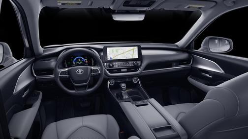 Blue 2026 Toyota Grand Highlander Hybrid XLE