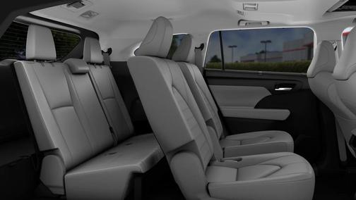 Red 2026 Toyota Highlander Hybrid XLE