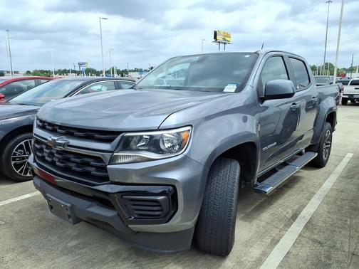 Satin Steel Metallic 2021 Chevrolet Colorado WT