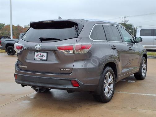 Predawn Gray Mica 2015 Toyota Highlander XLE