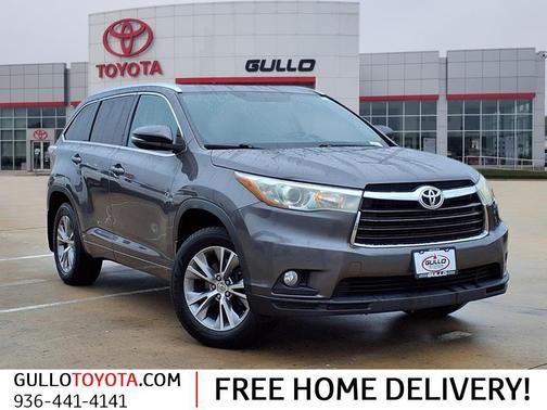 Predawn Gray Mica 2015 Toyota Highlander XLE
