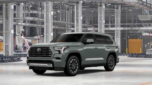Gray 2026 Toyota Sequoia Limited