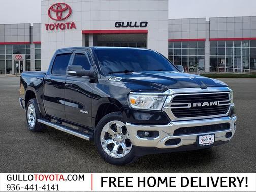 Diamond Black Crystal Pearlcoat 2021 RAM 1500 Big Horn/Lone Star