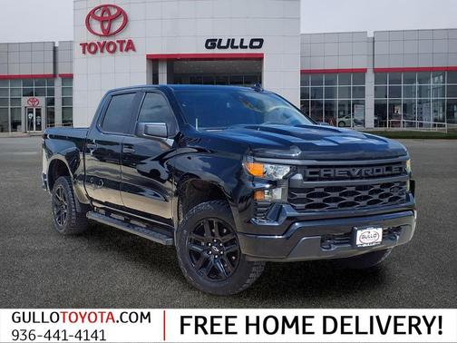 Black 2022 Chevrolet Silverado 1500 Custom Trail Boss