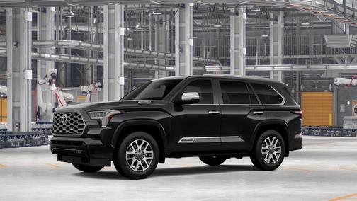 Midnight Black Metallic 2026 Toyota Sequoia 1794 Edition