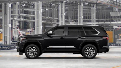 Midnight Black Metallic 2026 Toyota Sequoia 1794 Edition