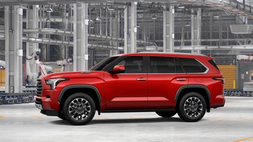 Red 2026 Toyota Sequoia Limited