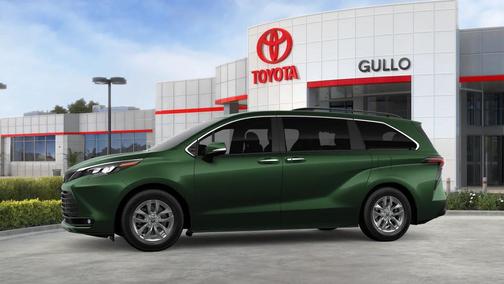Green 2026 Toyota Sienna XLE