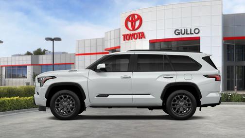 White 2026 Toyota Sequoia Platinum