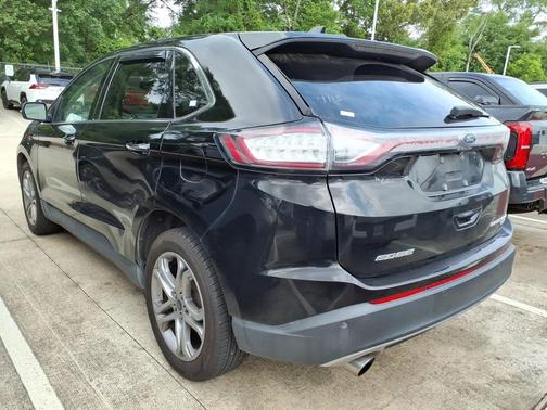 Shadow Black 2017 Ford Edge Titanium