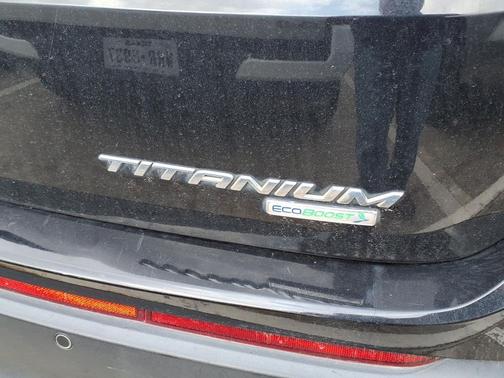 Shadow Black 2017 Ford Edge Titanium