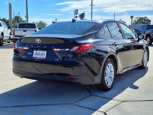 Midnight Black Metallic 2025 Toyota Camry LE
