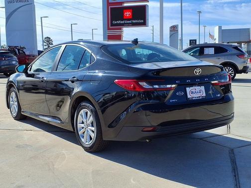 Midnight Black Metallic 2025 Toyota Camry LE
