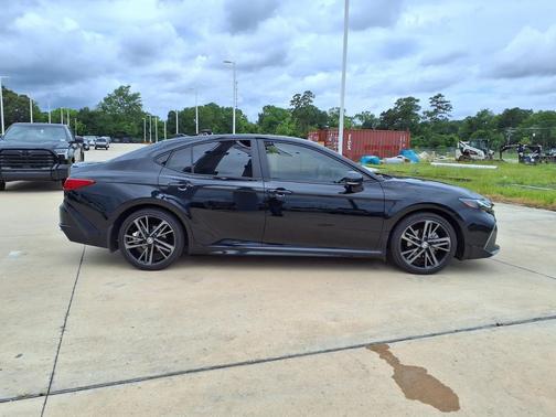 Midnight Black Metallic 2025 Toyota Camry XSE