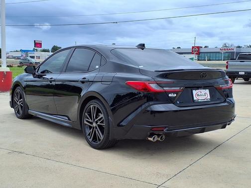 Midnight Black Metallic 2025 Toyota Camry XSE