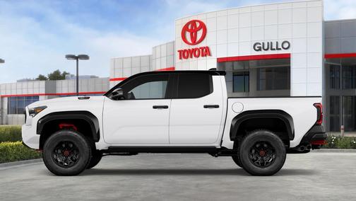 White 2026 Toyota Tacoma Hybrid TRD Pro