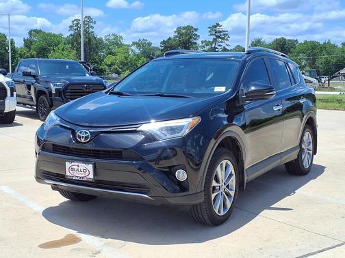 Black 2017 Toyota RAV4 Limited