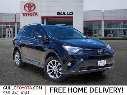 Black 2017 Toyota RAV4 Limited