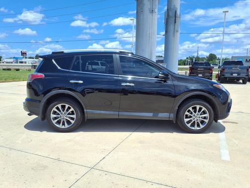 Black 2017 Toyota RAV4 Limited