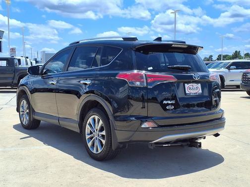 Black 2017 Toyota RAV4 Limited