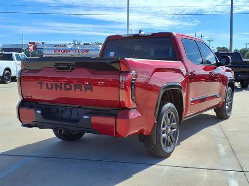 Red 2026 Toyota Tundra Platinum