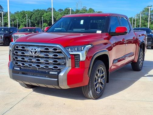Red 2026 Toyota Tundra Platinum