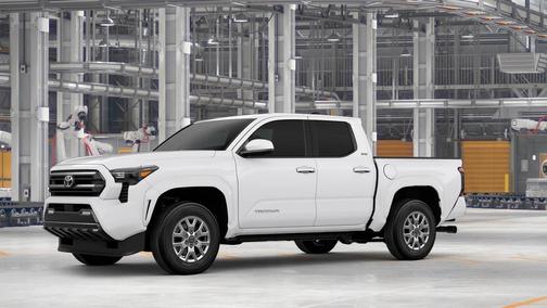 White 2026 Toyota Tacoma SR5