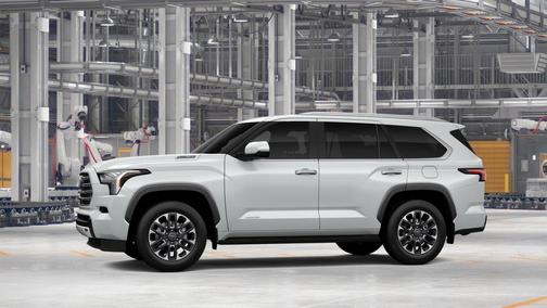 White 2026 Toyota Sequoia Limited