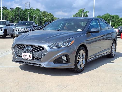 Machine Gray 2018 Hyundai SONATA Sport+