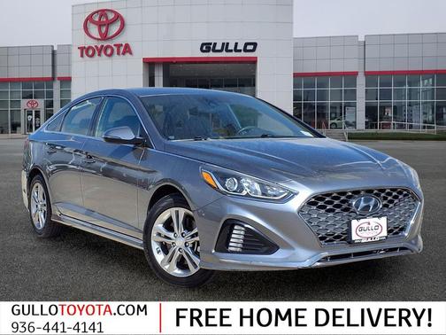 Machine Gray 2018 Hyundai SONATA Sport+